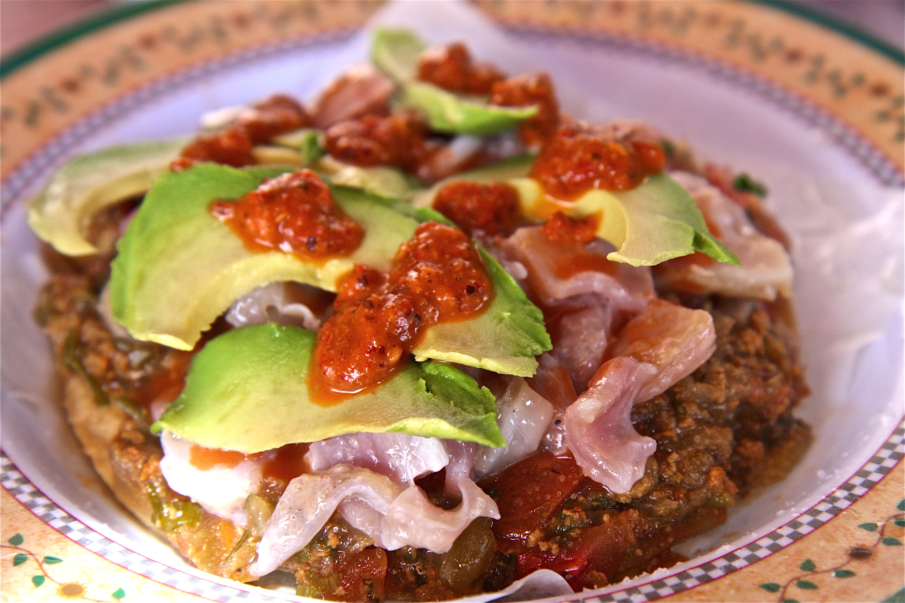 Platillo Tipico de Baja California - Tostadas de Mariscos