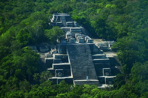 Ruinas Mayas Calakmul en Campeche