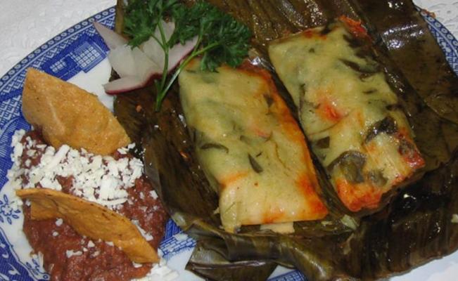 Platillo Tipico de Chiapas - Tamal Chipilín