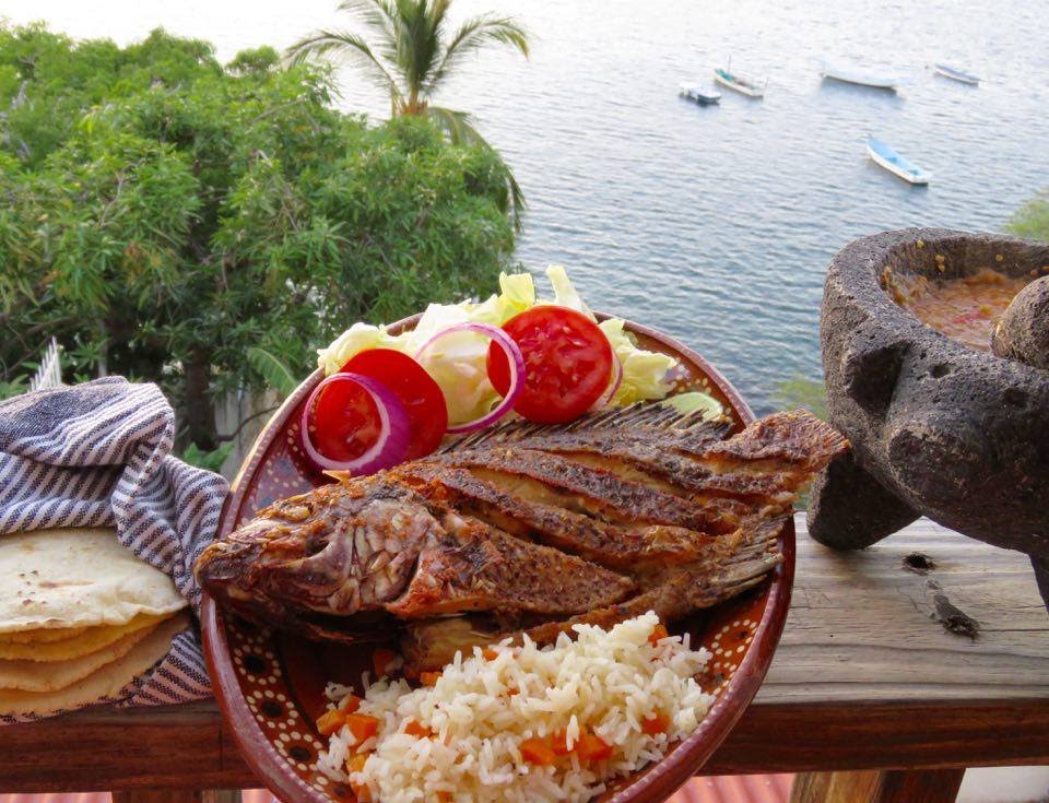 Mojarra Frita Platillo Típico de Guerrero