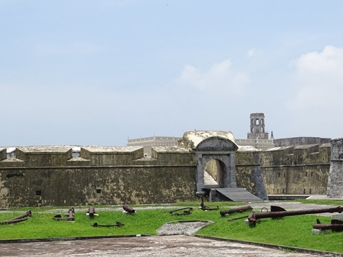 La fortaleza en San Juan de Ulúa