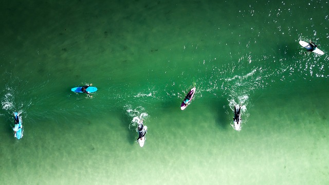 Surfer in Sayulitas Beach