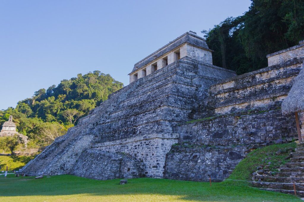 Ruinas Mayas de Palenque en Chiapas