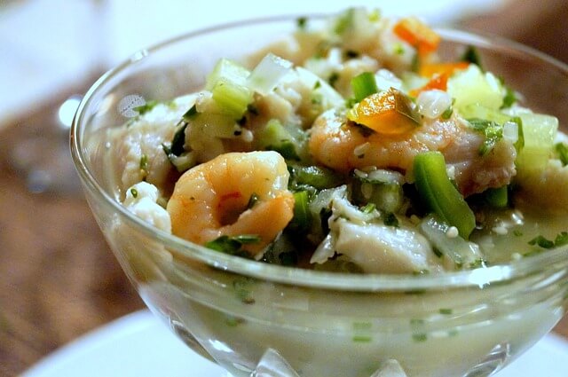 Distinguished dishes of Baja California Sur - Ceviche 