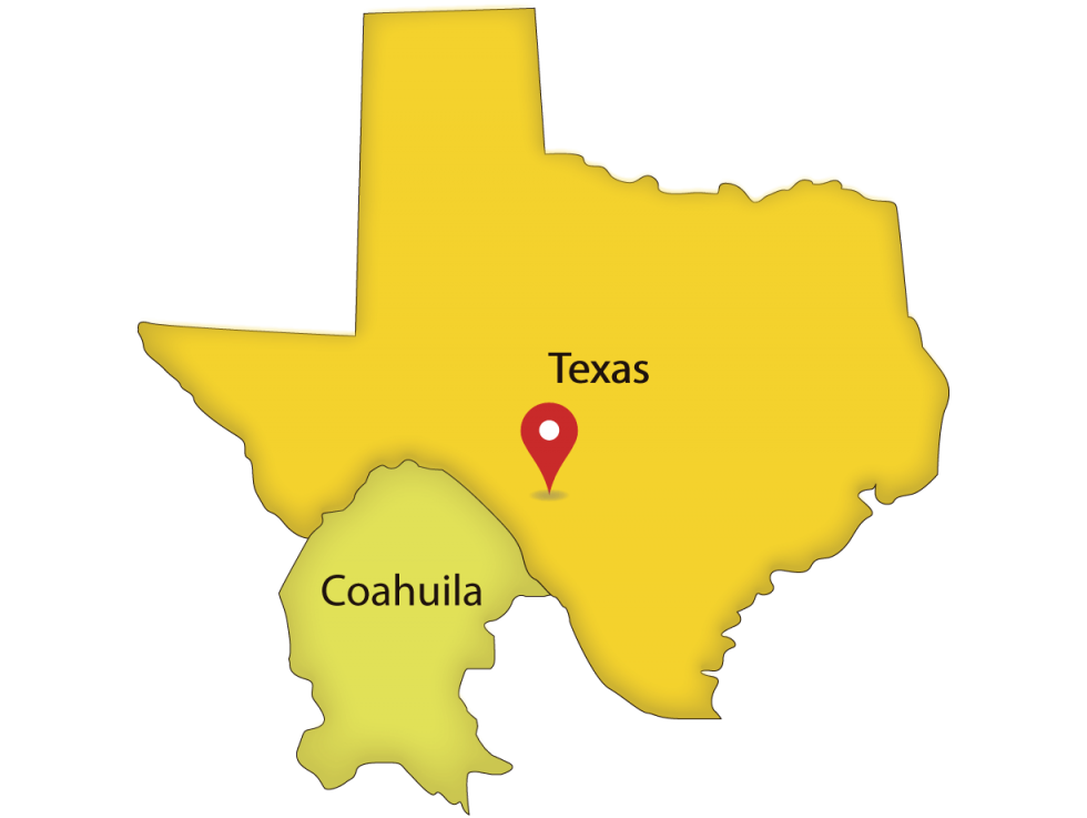 Border Crossing Eagle Pass, Puente Int. Piedras Negras I