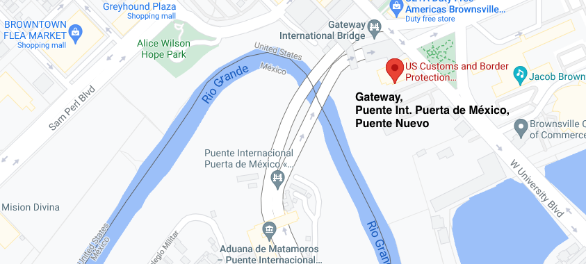 Cruce Fronterizo Gateway, Puente Internacional Puerta de Mexico, Puente Nuevo