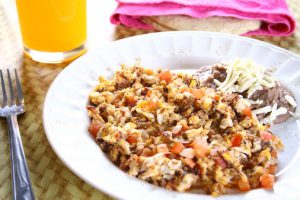 Machaca un platillo tipico de Chichuahua