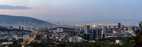 Vista Panorámica de Monterrey Nuevo León