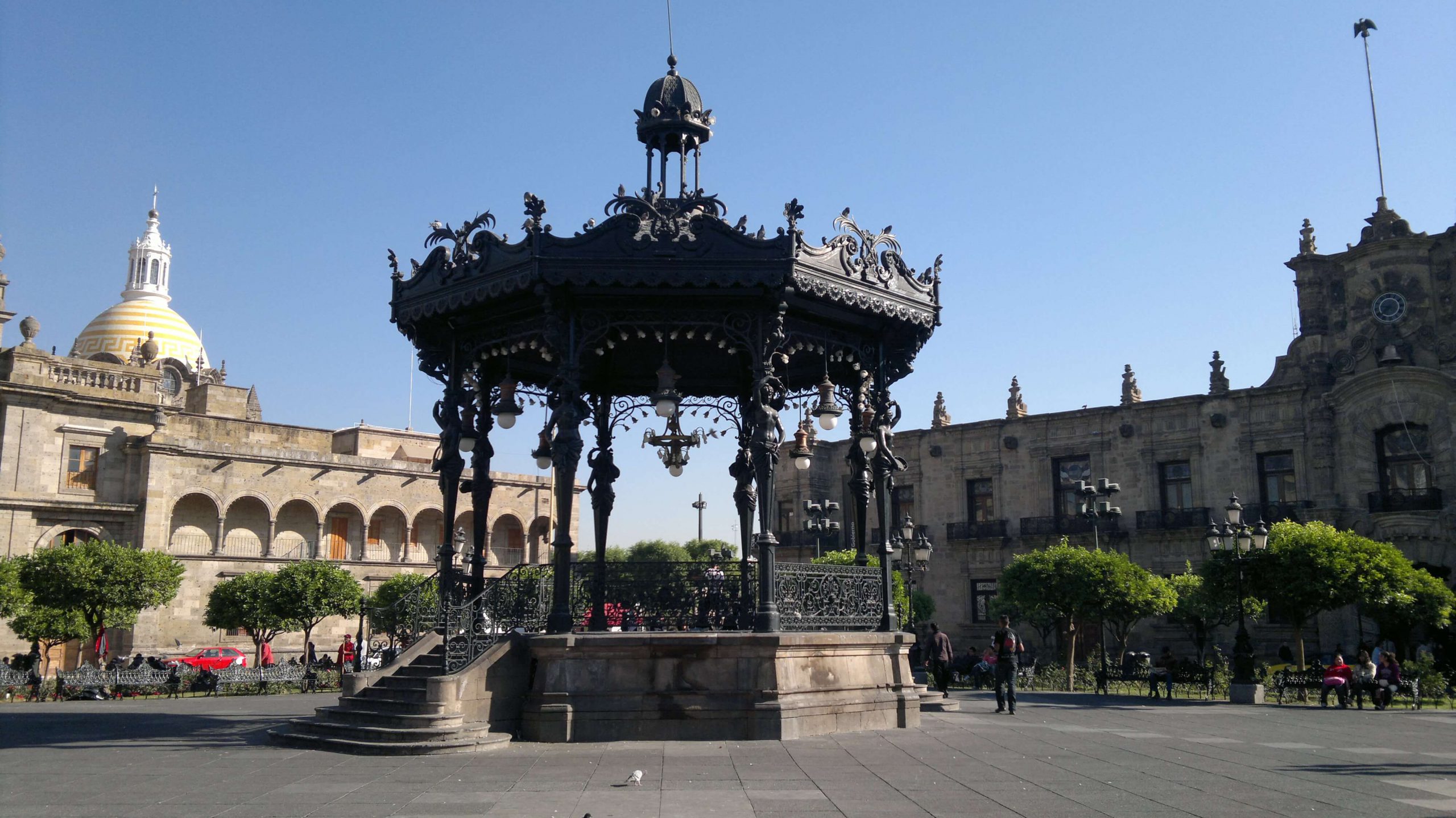 Plaza de Armas en Guadalajara