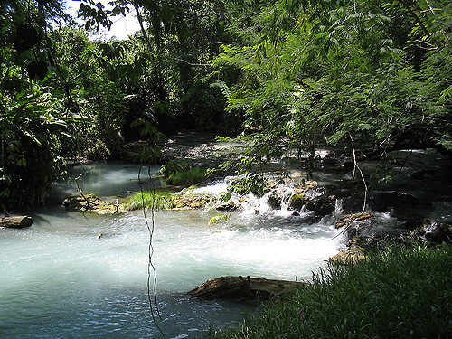 ríos Oxolotlán y Amatlán cerca de  Tapijulapa