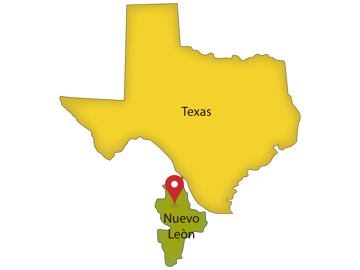 Mapa del Cruce Fronterizo Douglas