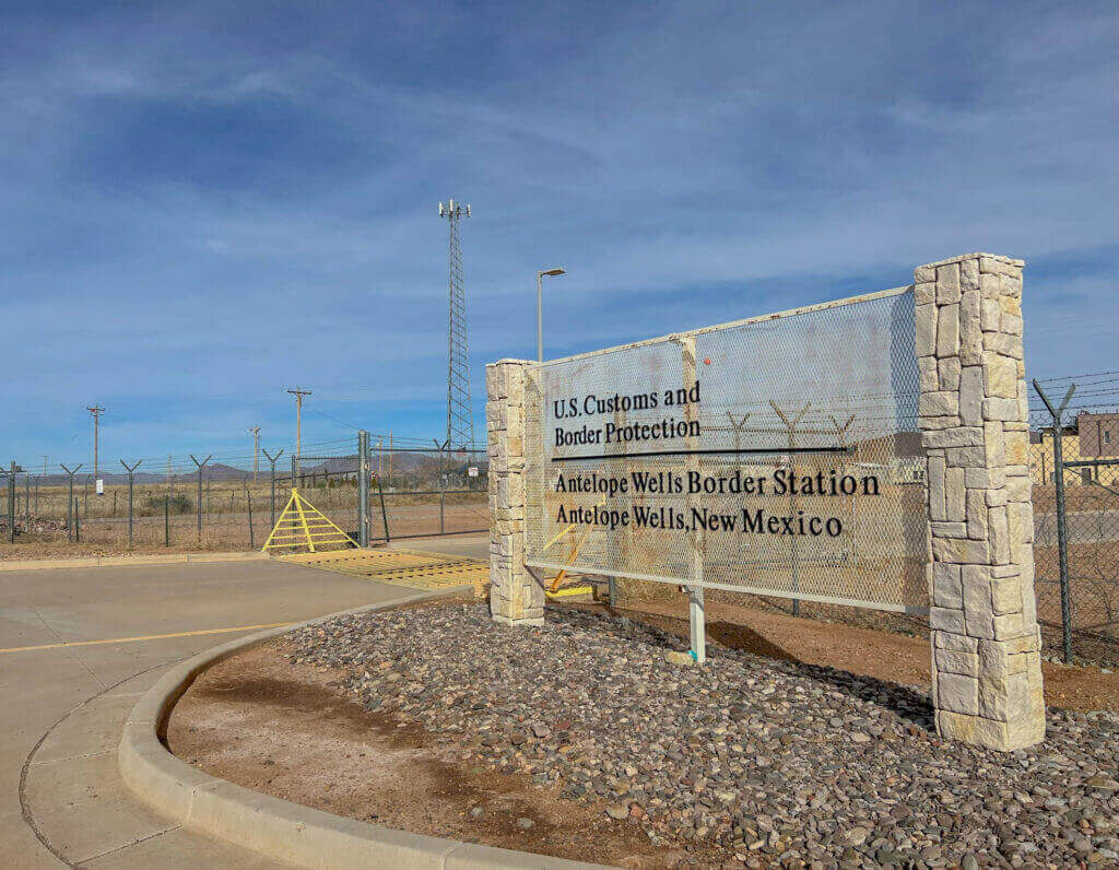 Santa Teresa entry port USA